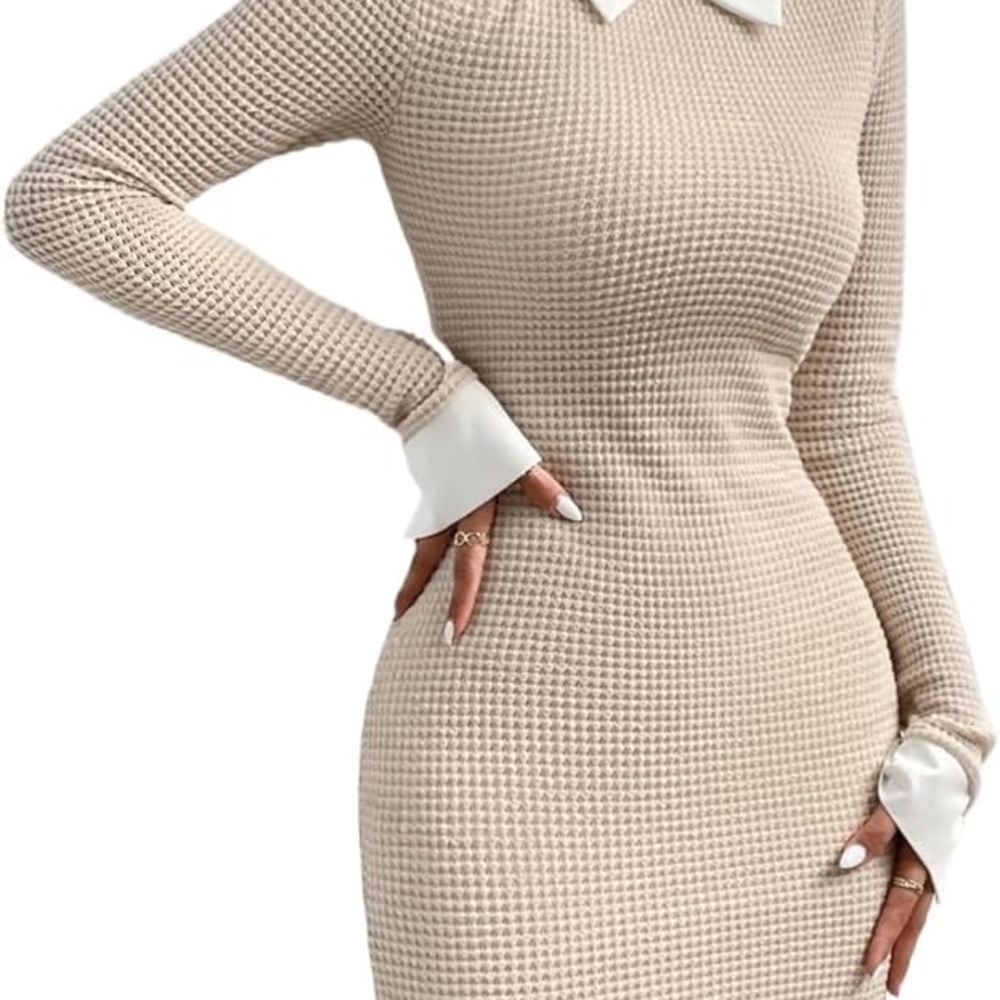 NWOT Light Academia Collegiate Mini Dress